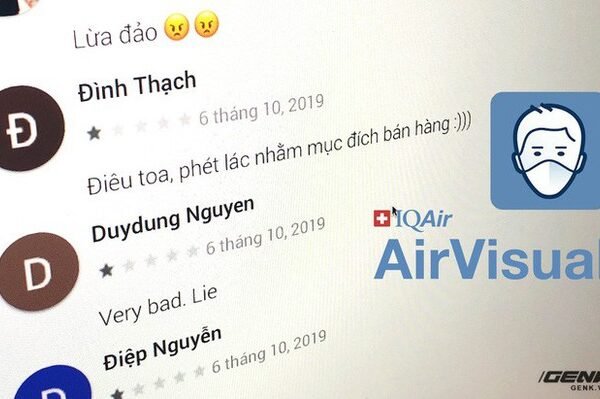 Teacher Vu Khac Ngoc accidentally criticized AirVisual, HOCMAI 'suffered the consequences' with netizens' 1* storm 2